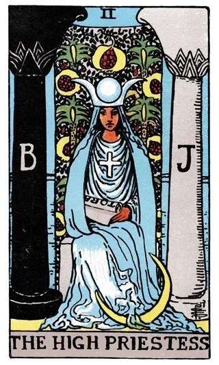 The High Priestess Tarot Card