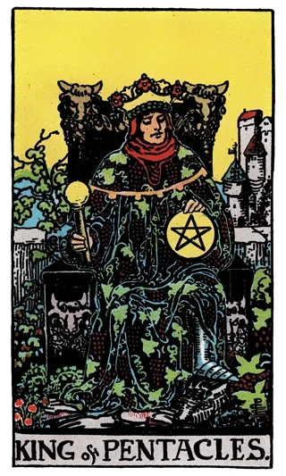 King of Pentacles Tarot Card