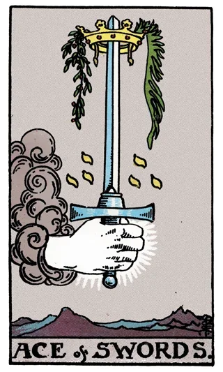Ace of Swords Tarot Card