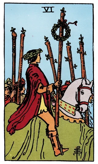 Six of Wands Tarot Card